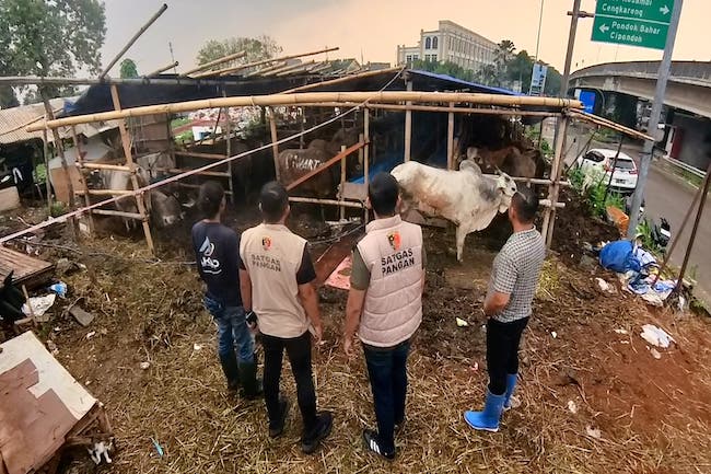 Satgas Pangan Polri Cek Bapokting Dan Hewan Kurban Jelang Idul Adha