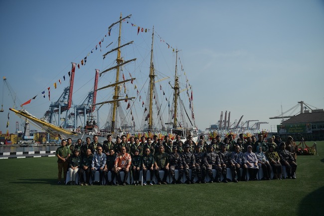 Kri Dewaruci Kembali Mengarungi Samudera Muhibah Budaya Jalur Rempah