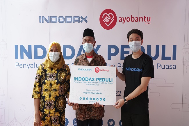 Indodax Gandeng Ayobantu Selenggarakan Program CSR Ramadan