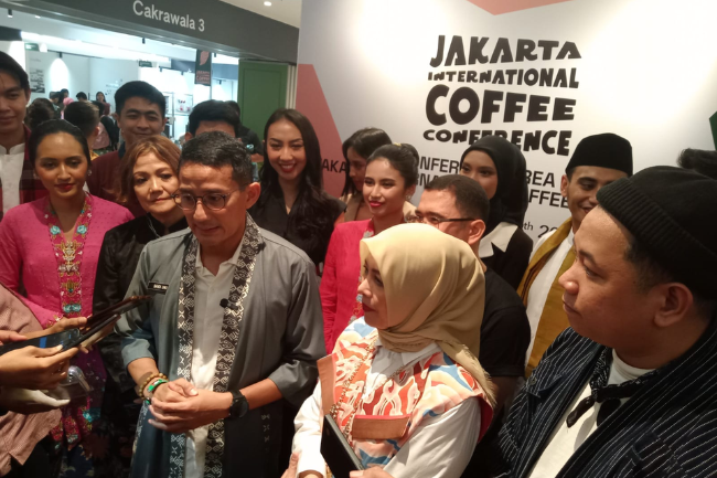 Dinas Pariwisata DKI Helat Jakarta International Coffee Conference