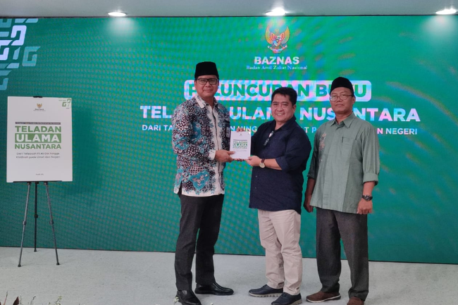 BAZNAS Rilis Buku Teladan Ulama Nusantara Karya Alumni Beasiswa Mah'had Aly