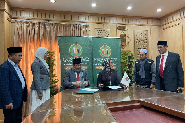 Permudah Penyaluran Bantuan ke Palestina, BAZNAS RI Gandeng Bayt Zakat Mesir