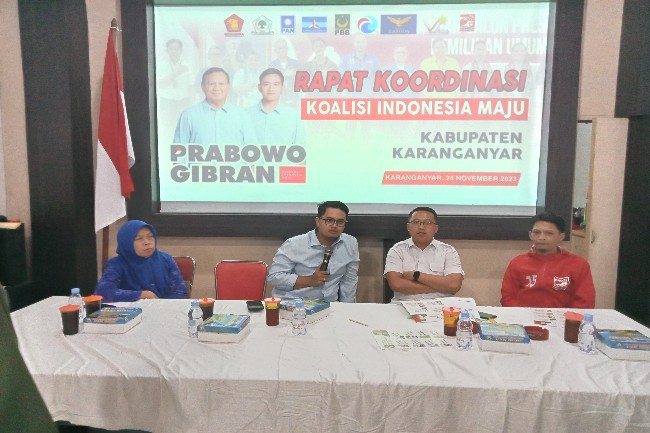 KIM Karanganyar Target Lumbung Suara Kemenangan Prabowo-Gibran Soloraya