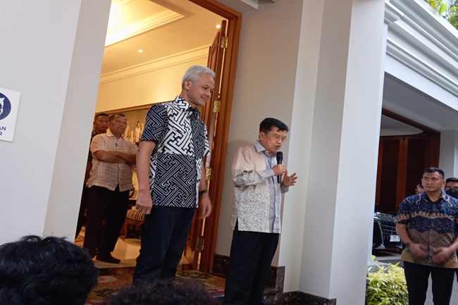 JK Harap Ganjar Bisa Seperti Megawati, Paling Demokratis dan Tak Pakai Kekuasaan
