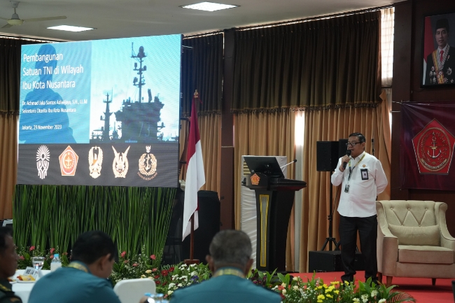 Otorita IKN Bersama TNI Telaah Pertahanan dan Keamanan Modern dan Tangguh