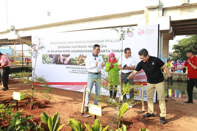 Tanam 1.500 Pohon, Maybank Indonesia Gelar Global Corporate Responsibility Day 2023