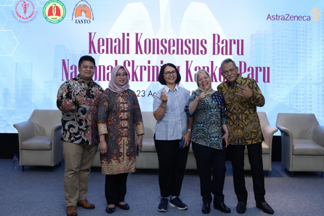 Konsensus Skrining Kanker Paru Indonesia Resmi Diluncurkan