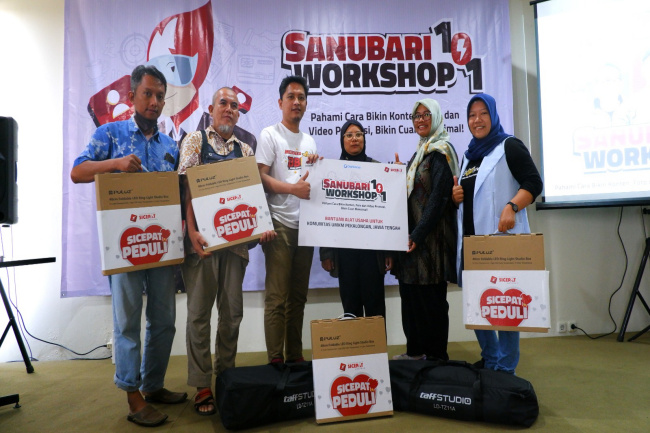 Lewat Workshop Sanubari, SiCepat Ekspres Dorong UMKM Pekalongan Go Digital 