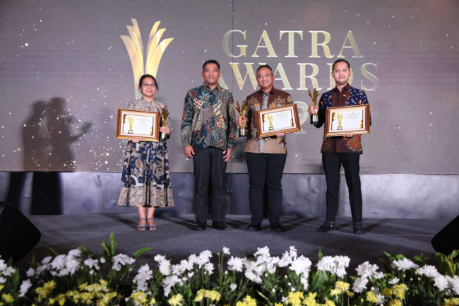 E-fishery, Pertamina dan Taspen Raih Penghargaan Gatra Award 2023 Kategori Ekonomi 