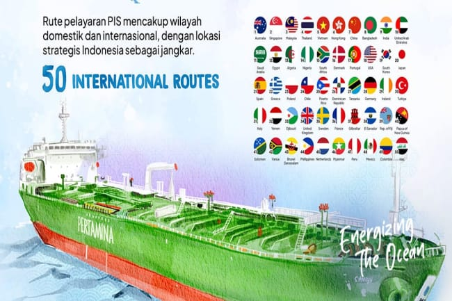 Tanker-tanker PIS Sukses Tembus 50 Rute Global