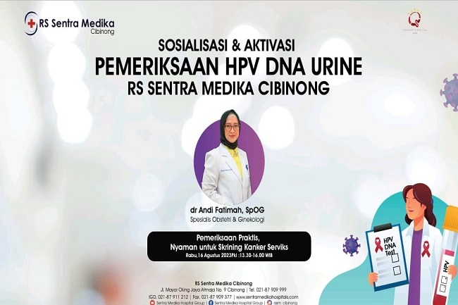 Pemeriksaan HPV DNA URINE RS Sentra Medika Cibinong