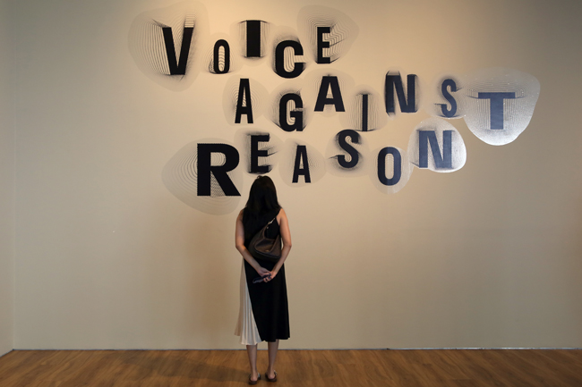 Voice Against Reason: Pameran Seni Kontemporer Asia-Pasifik Eksplorasi Makna Bersuara