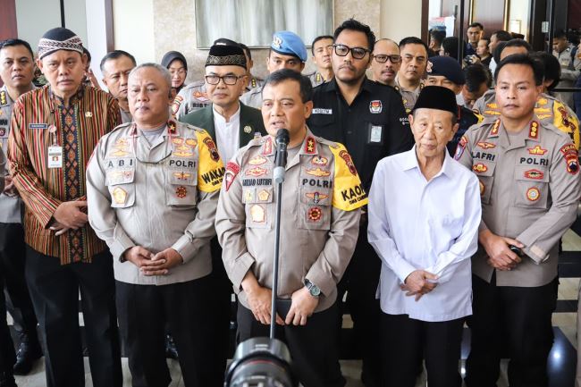 Polda Jateng Gandeng Elemen Masyarakat Deklarasikan Pemilu 2024 Damai