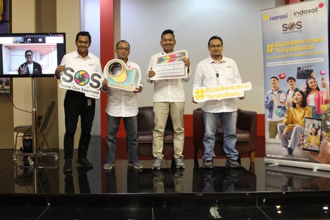 Indosat Gandeng Narasi Gelar Festival Film Pendek SOS Berhadiah Rp500 Juta