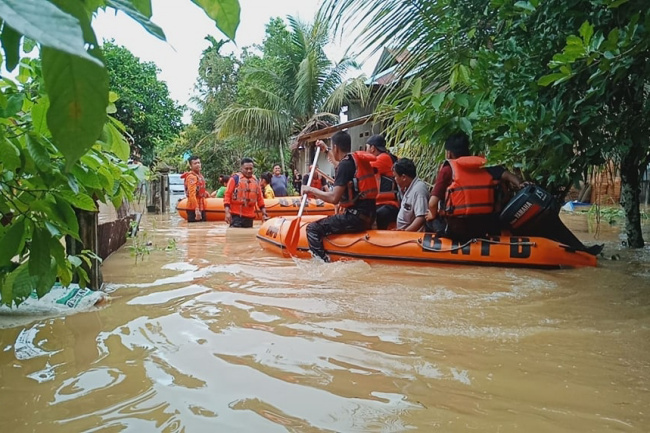 Seribu Lebih Rumah dan 85,5 Hektare Sawah Terendam Banjir di Padang Pariaman