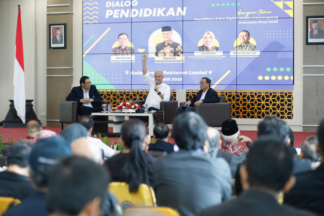 Sejumlah Rektor di Malang Raya dan Ganjar Diskusikan Pendidikan Inklusif