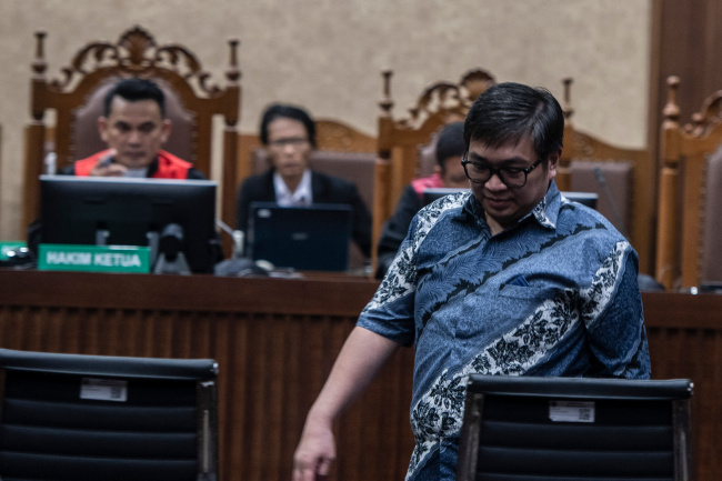 Account Director Huawei Mukti Ali Divonis 6 Tahun Penjara dslam Kasus Korupsi BTS 4G