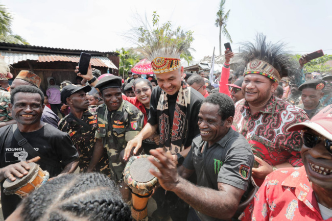 Masyarakat Imekko Papua Dukung Ganjar-Mahfud
