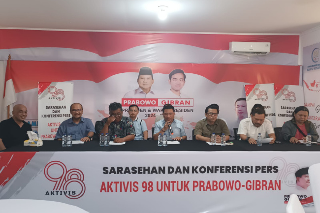 Mantan Aktivis 98 Tolak Hoaks terhadap Prabowo-Gibran