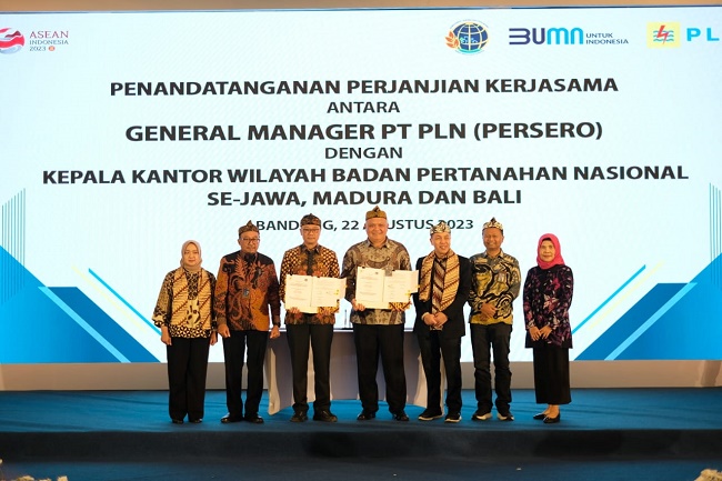 PLN Jalin Kesepakatan dengan Kementerian ATR/BPN untuk Amankan Aset Tanah di Jawa Madura Bali