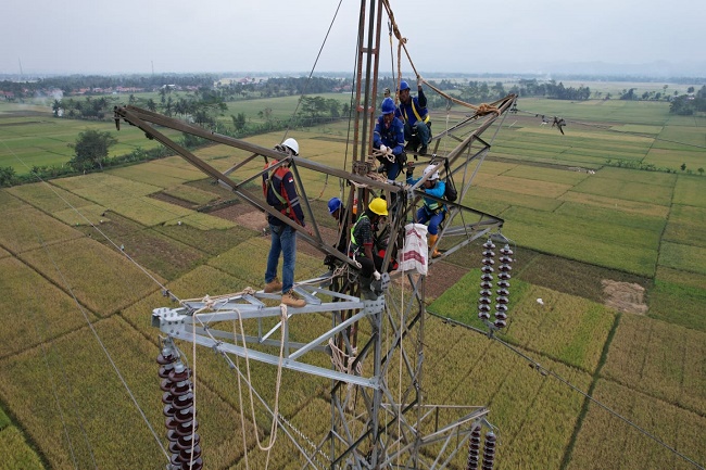 PLN Lakukan Penguatan Sistem Kelistrikan Jawa Tengah Lewat SUTT 150 kV Kesugihan - Gombong