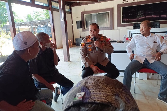 Pengosongan Lahan Ditunda, Kapolres Tala Minta Kedepankan Asas Musyawarah 