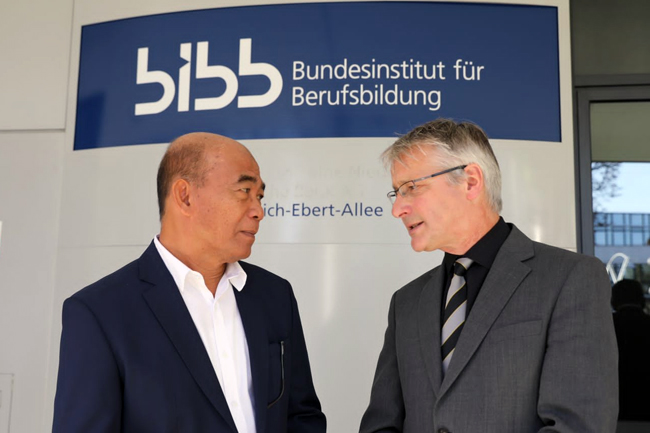 Revitalisasi Vokasi, Menko Muhadjir Kunjungi BiBB Jerman