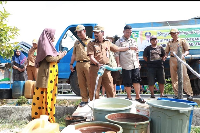  Bencana Kekeringan, Pj Bupati Tala Surati Perusahaan Agar Ikut Bantu Warga Kesulitan Air Bersih
