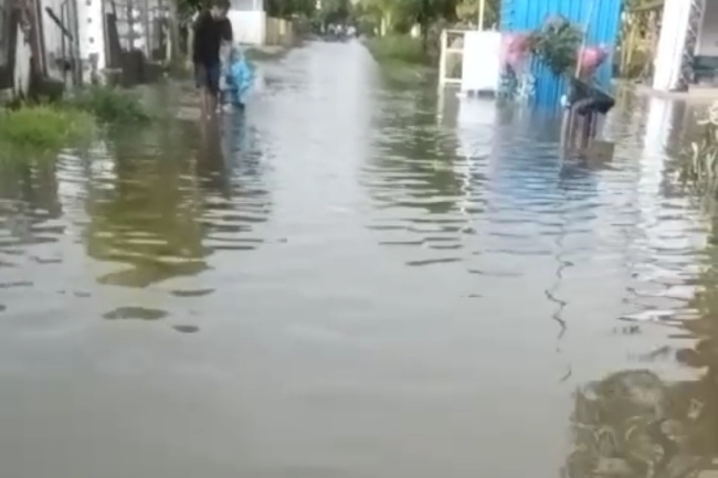 Drainase Buruk, Tiga Desa di Pati Utara Terendam Banjir