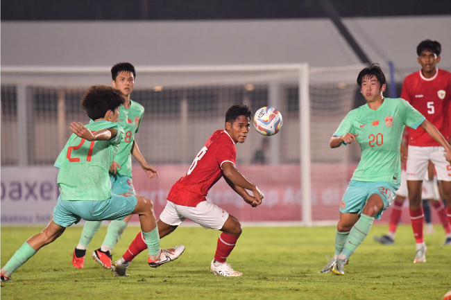 Tim U-20 Indonesia Tahan Imbang Tiongkok 