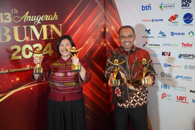 Pos Indonesia Raih 2 Penghargaan di BUMN Award 2024