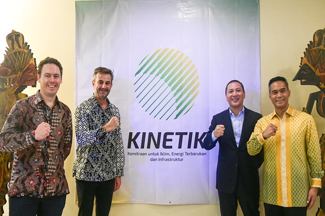 KINETIK Diluncurkan, Kemitraan Iklim dan Infrastruktur Australia-Indonesia