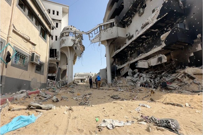 Hancurnya Rumah Sakit Terbesar di Gaza, WHO: 'Cangkang Kosong dalam Kuburan Manusia'