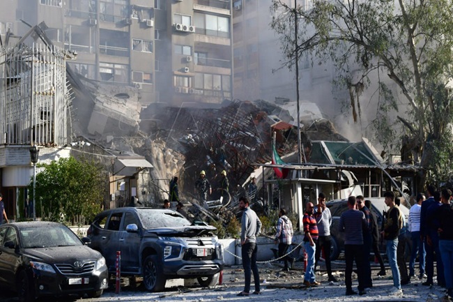 Tujuh Anggota IRGC Tewas dalam Serangan Israel di Konsulat Iran di Damaskus