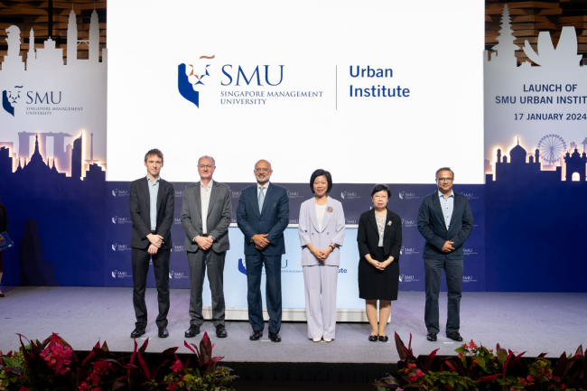 SMU Resmikan Institut Perkotaan, Fokus pada Studi Kota-kota di Asia
