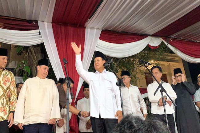 Prabowo Ungkap Pesan Jokowi Ke Dirinya Soal Jasa Titipan 