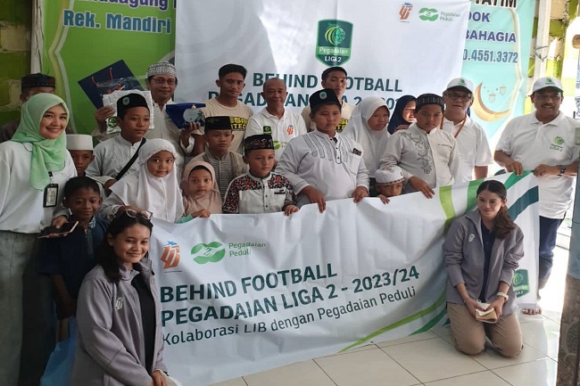 Pegadaian Liga 2, Ajak Pecinta Bola Peduli Lingkungan & Sosial
