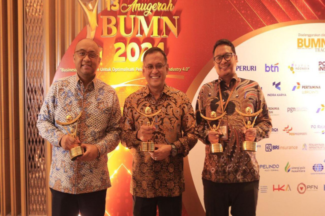 Pupuk Indonesia Raih Empat Penghargaan Anugerah Bumn 2024