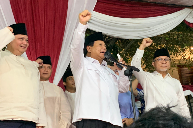 Prabowo akan Kerja Keras untuk Seluruh Rakyat Indonesia 