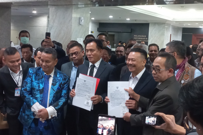 Tim Hukum Prabowo-Gibran Tantang Kubu AMIN dan Ganjar-Mahfud Buktikan Tuduhan di MK