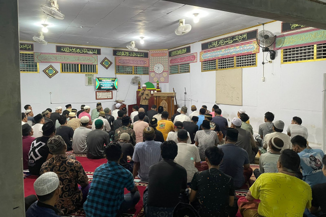 Warga Binaan Lapas Bangko Ikuti Pesantren Ramadan