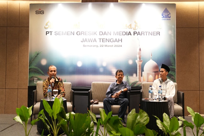 Perkokoh Sinergi, Semen Gresik Gelar Silaturahmi bersama Media Patner se-Jawa Tengah