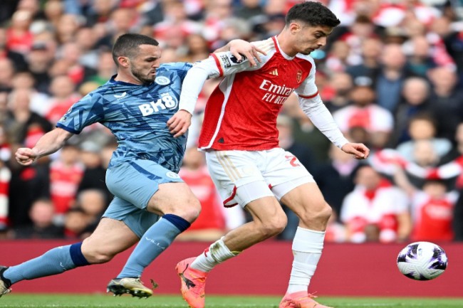 Arsenal Menyerah 0-2 dari Aston Villa, Manchester City Aman di Puncak