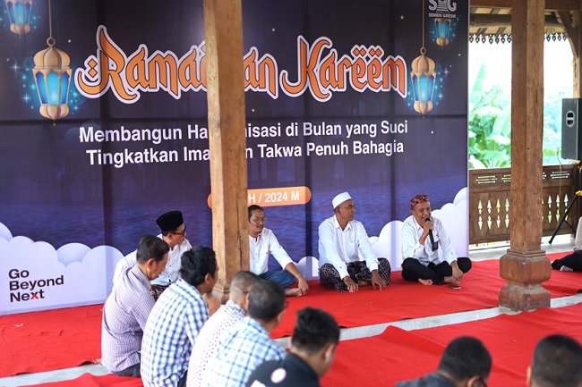 Perkokoh Harmonisasi di Bulan Suci Ramadan, Semen Gresik Gelar Silaturahmi dengan Tokoh Agama-Masyarakat di Desa Sekitar Perusahaan