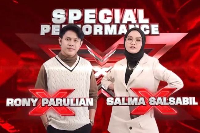 Gala Live Show 10 X Factor Indonesia Spesial! Kolaborasi dengan Salma Salsabil dan Rony Parulian