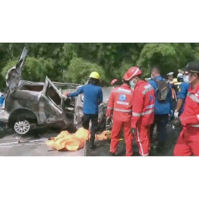 Polisi Ungkap Kronologis Awal Kecelakaan KM 58