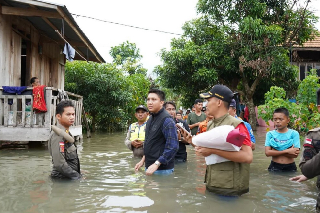 Banjir Rendam 500 Rumah di Ogan Ilir, Pemkab Dirikan Posko dan Dapur Umum