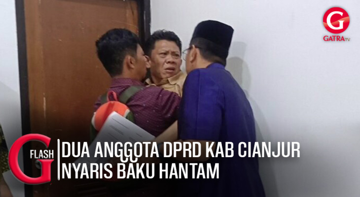 Dua Anggota DPRD Kabupaten Cianjur Cekcok dan Nyaris Baku Ha