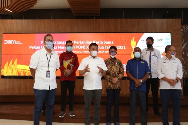 Telkom Siap Sukseskan Penyelenggaraan PON XX Papua 2021
