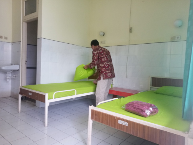 Rumah Sakit Penuh Bantul Operasikan Shelter Desa Kesehatan